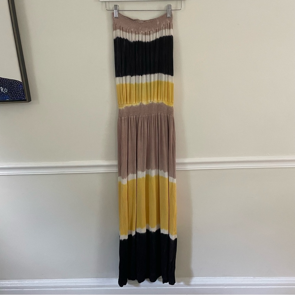 Red Haute Tube Top Maxi Dress Size XS